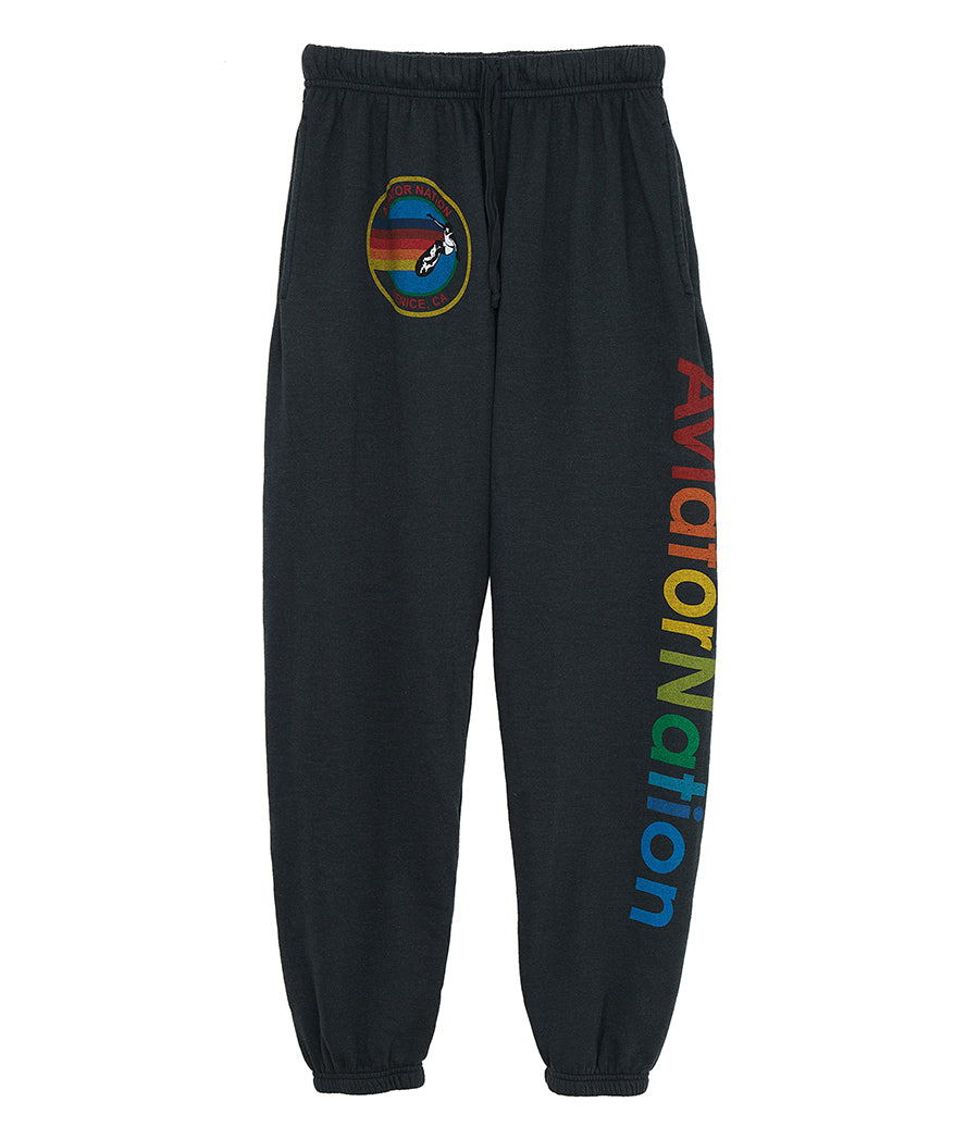 Aviator Nation Logo sweatpants WSPAN