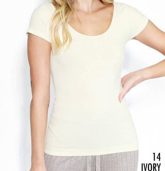 NB Cap sleeve scoop top NS5135