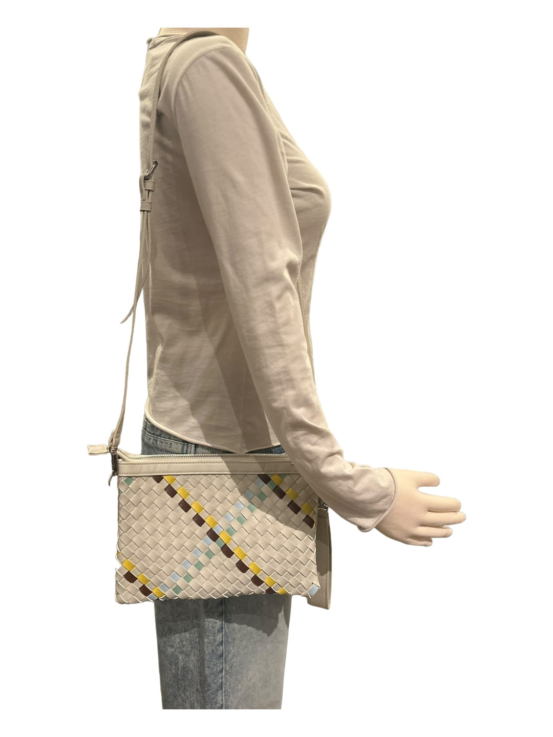 Ilse Jacobsen Woven shoulder bag BAG06DB