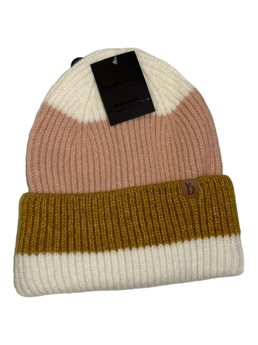 wide stripe knit caps HCB320039