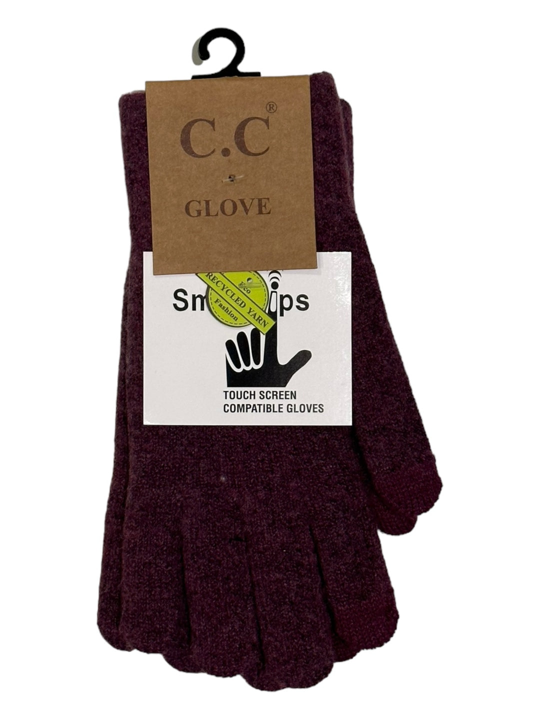 CC soft recycled yarn glove G-2075